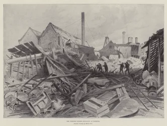 Die schreckliche Kesselexplosion in Barking